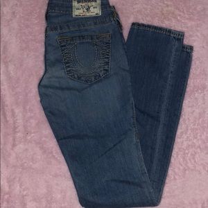 True Religion skinny jeans